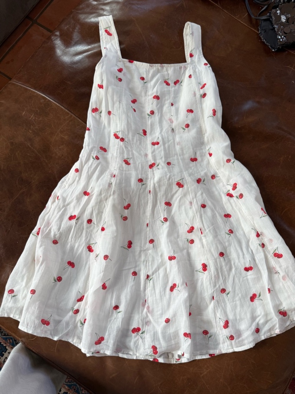 Abercrombie kids, cherry sundress NWOT 15/16